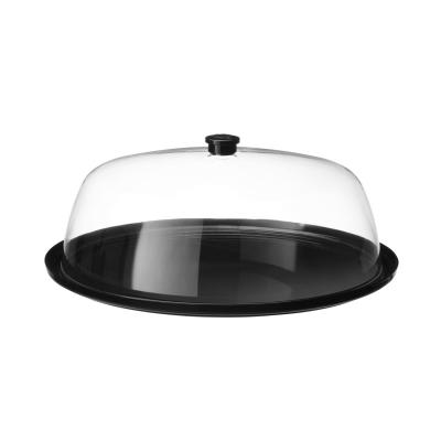 Kulatý podnos s poklopem, HENDI, ⌀350x(H)165mm | 203576